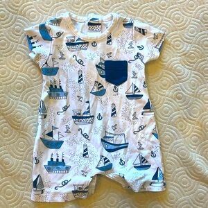 Mookie one piece Pima cotton 0-3m